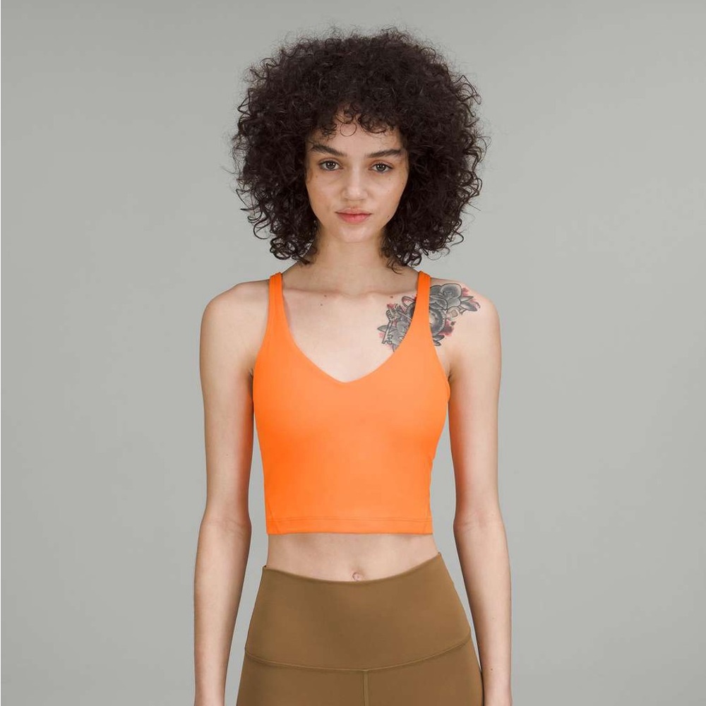 Lululemon Align Tank Top - Orange Soda